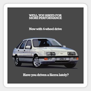 FORD SIERRA - advert Magnet